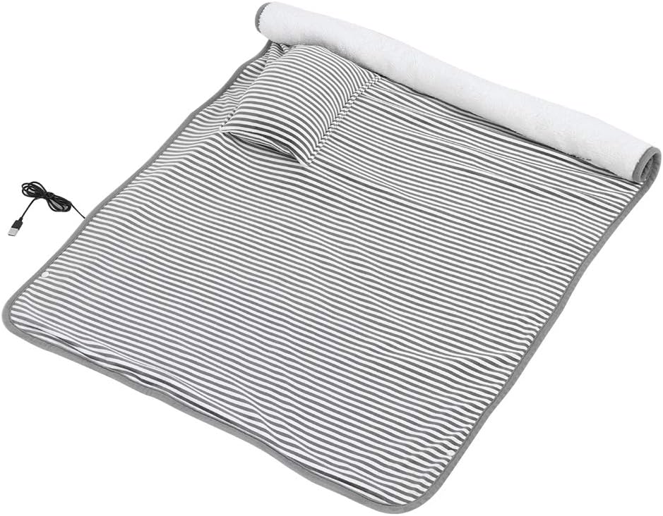 MINGZHE Heating Throw Blanket USB Dark Gray