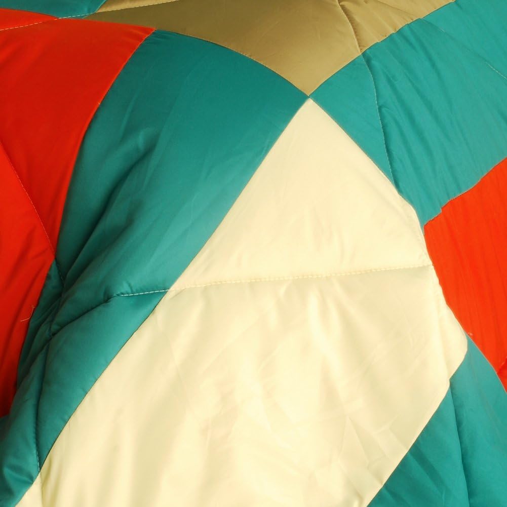 Joy Jungle Quilted Patchwork Comforter Set Twin Size