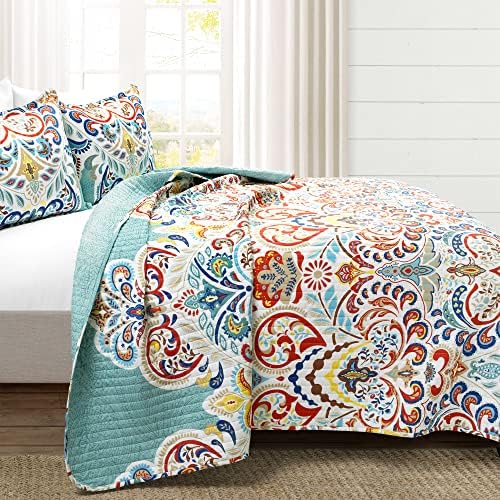 Lush Decor Boho Chic Reversible Quilt 3-Piece Set