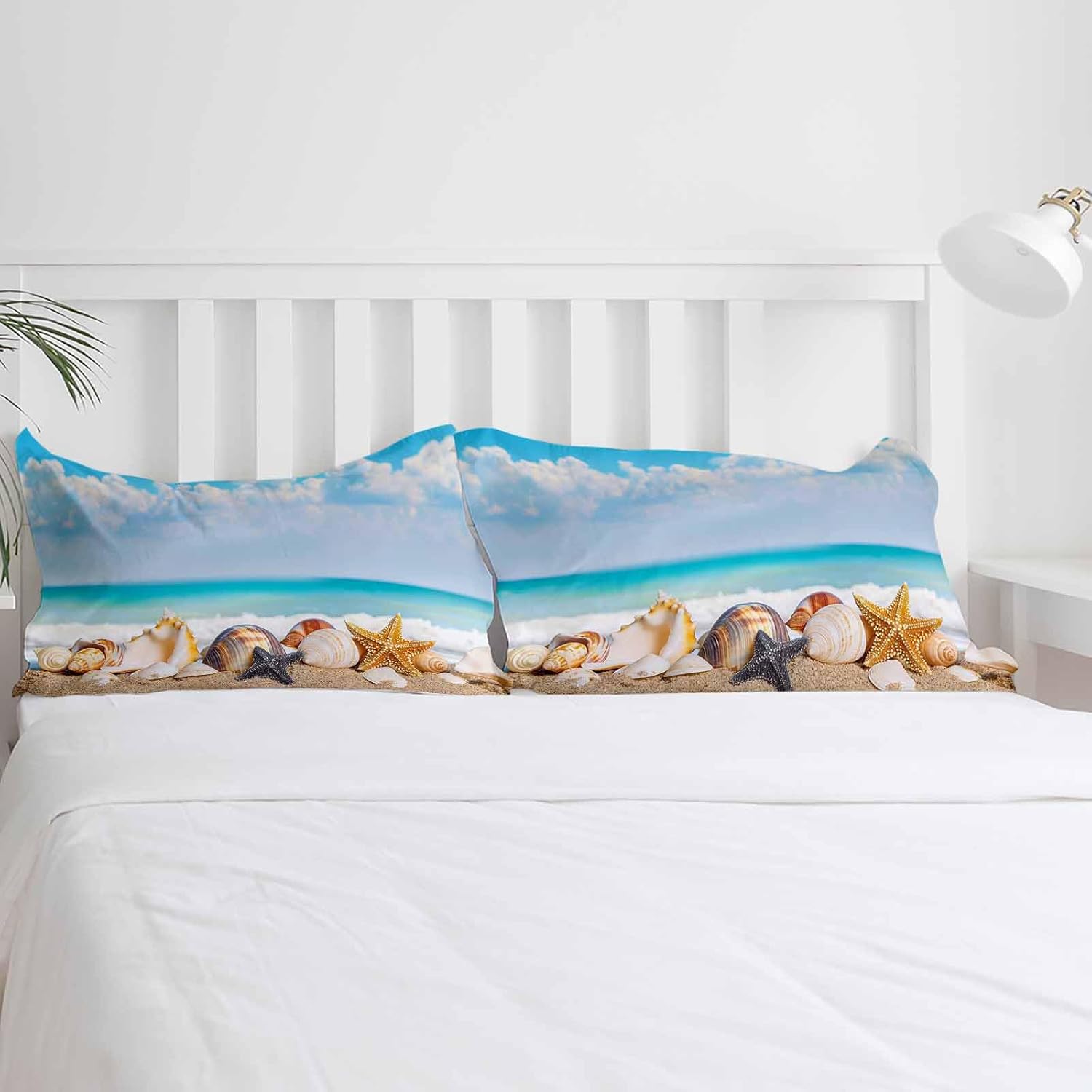 OComster California King Duvet Cover Set with 2 Pillowcases