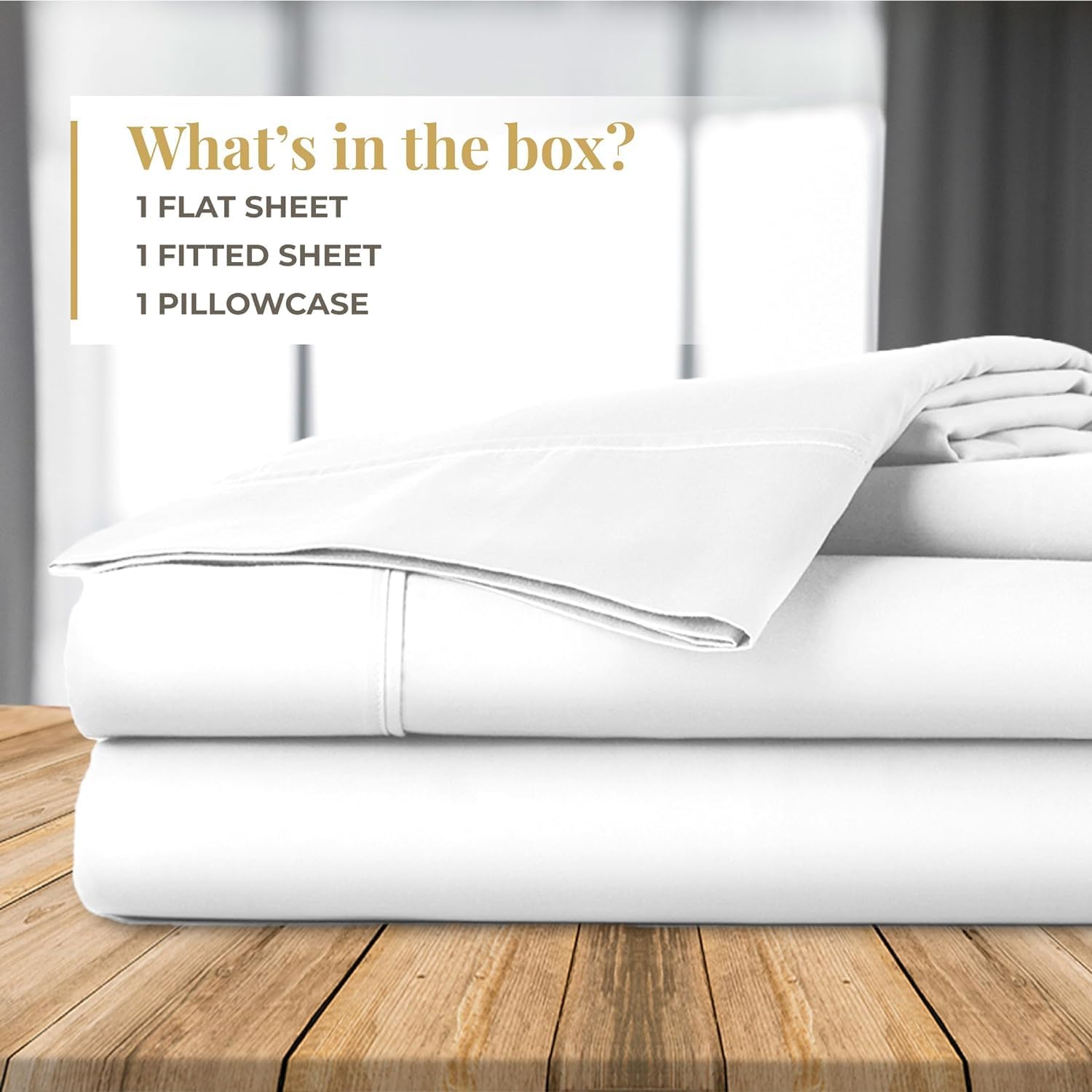 OmErsa Twin XL Sloth Bed Sheet Set Soft Microfiber Wrinkle Free