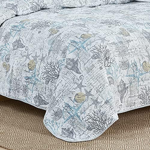Tommy Bahama Twin Quilt Set with Matching Sham 1