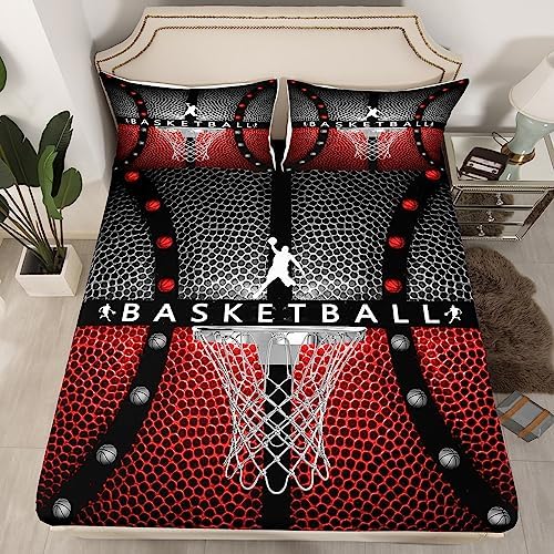 Feelyou King Size Basketball Sheet Set