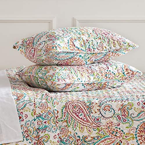 Sleep Zone 3-Piece Printed Quilt Set - Full Queen Size