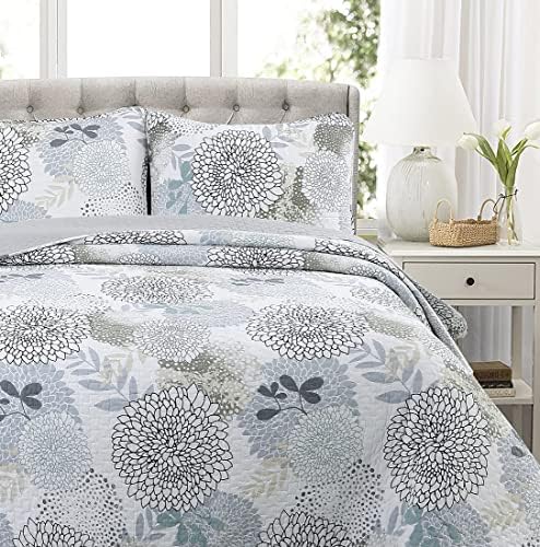 Cozy Line Home Fashions Reversible Quilt Bedding Set