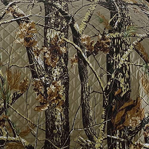Chezmoi Salem 5-Piece Daybed Quilt Set - Forest Woods Camouflage