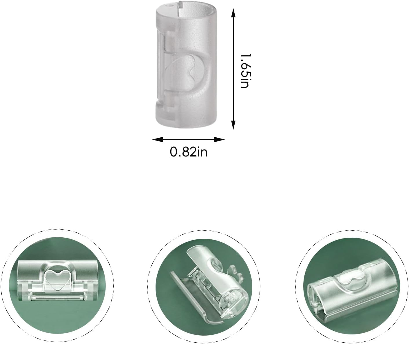 30Pcs Bed Sheet Grippers with Two-Position Adjustment