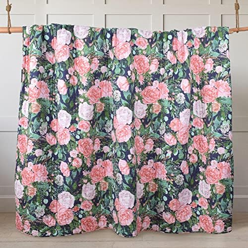 King Quilt Set 3-Piece Reversible Cotton Bedspread with Shams