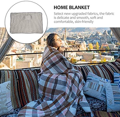EXCEART Quick Heat USB Electric Blanket for Home and Travel