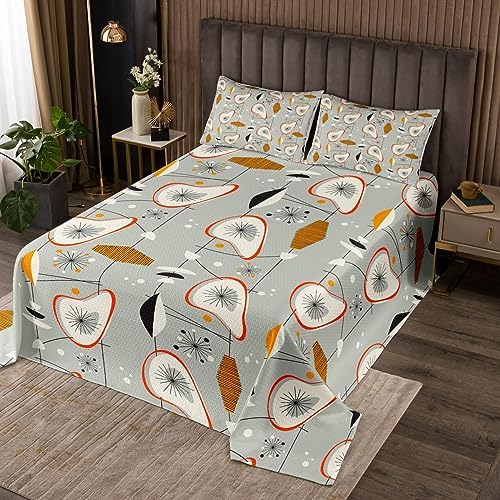 Erosebridal Abstract Atomic Quilt Set King Size