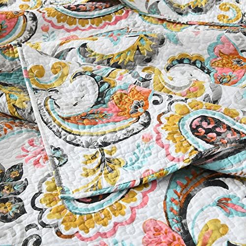 VISIMISI Cotton Reversible Quilt Set King Size