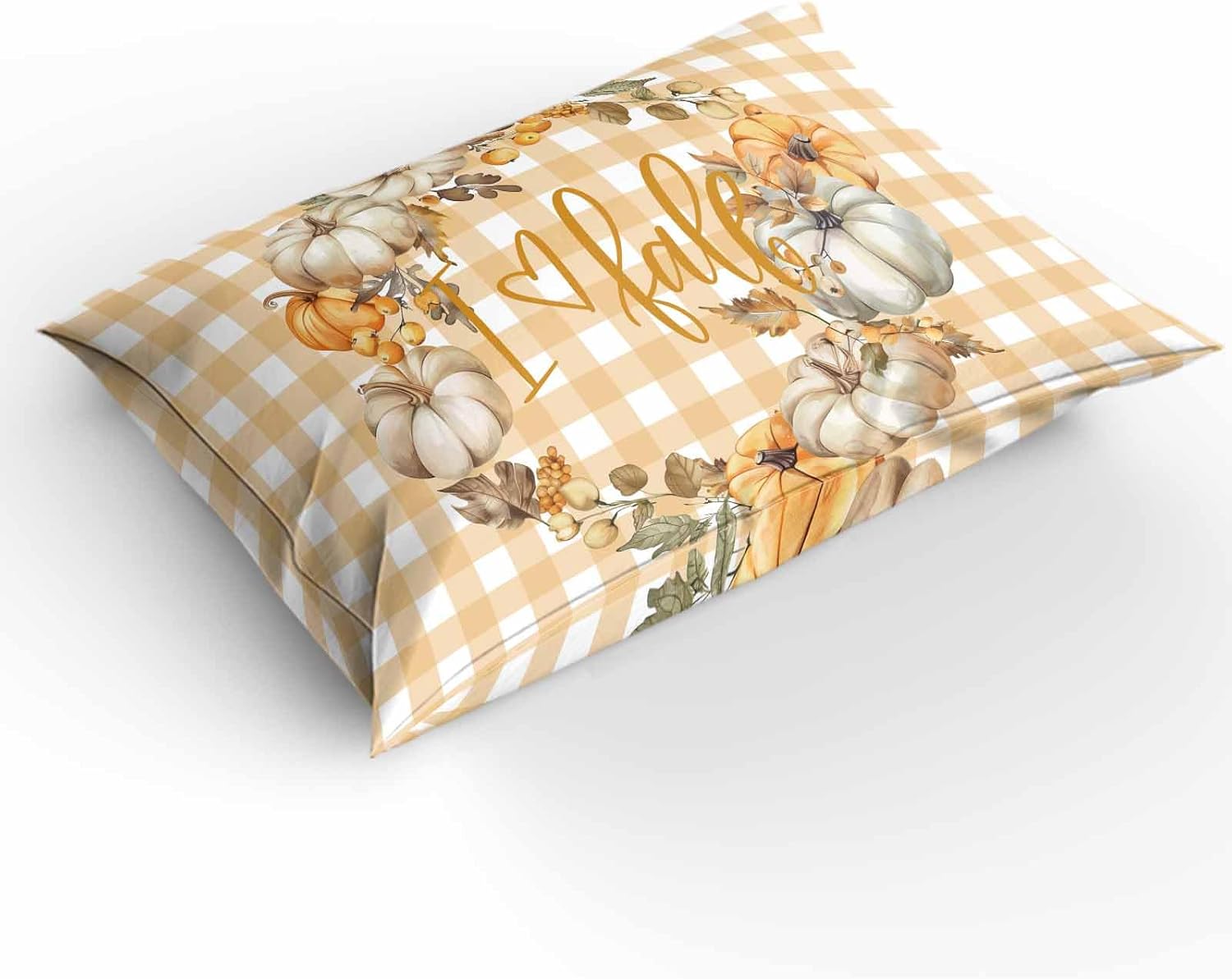 OComster California King Duvet Cover Set with Fall Floral Design