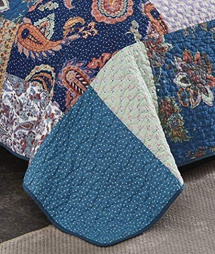 Tache Home Fashion Cotton Patchwork Quilt Set Queen
