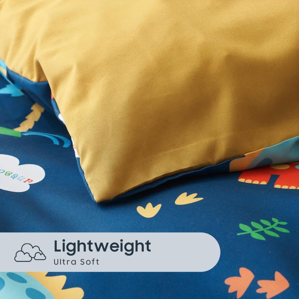 Wake In Cloud Dinosaur Bedding Set for Boys Twin Size