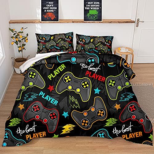 Gaming Comforter Set for Boys Teen Kids
