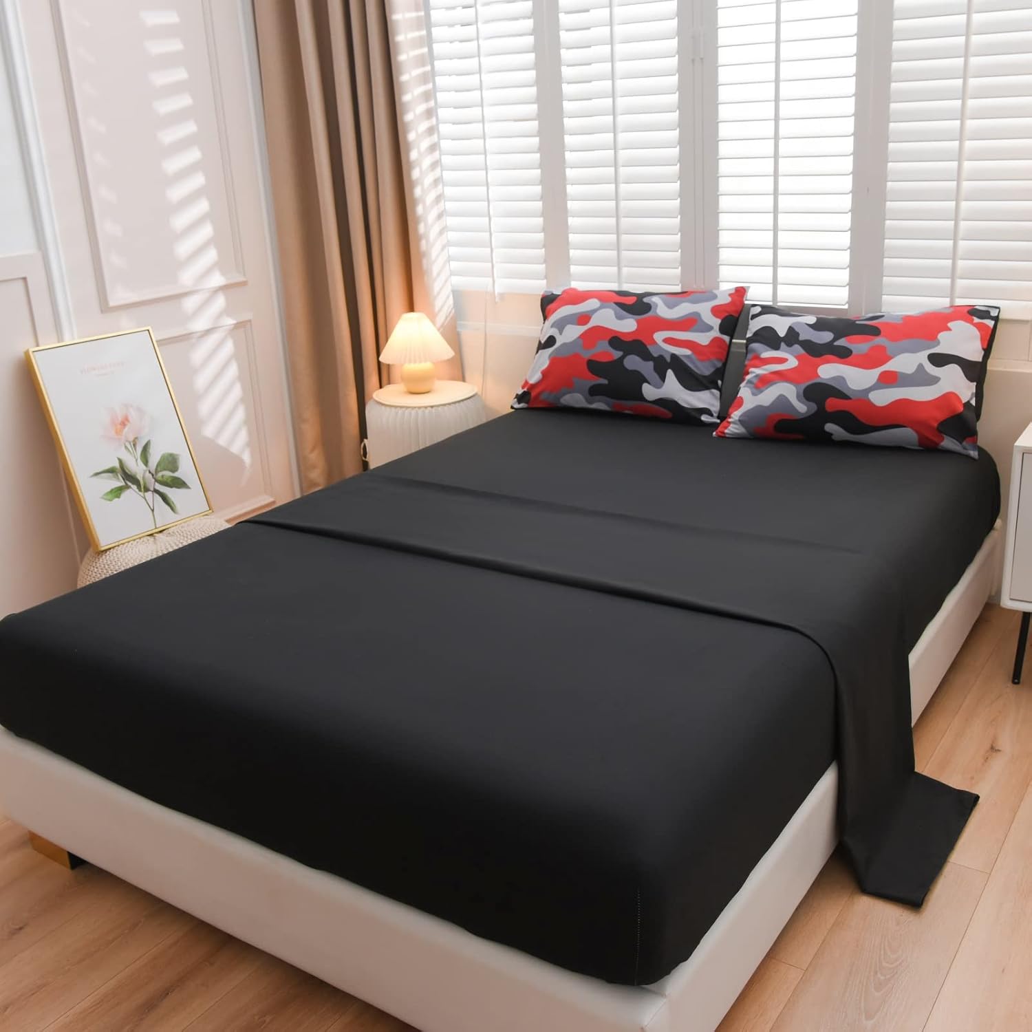 Meeting Story Camouflage Comforter Set 5PCS Full
