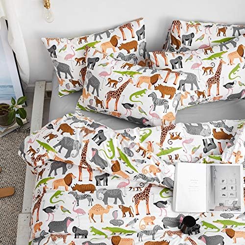 BlueBlue Safari Kids Duvet Cover Set Twin 1