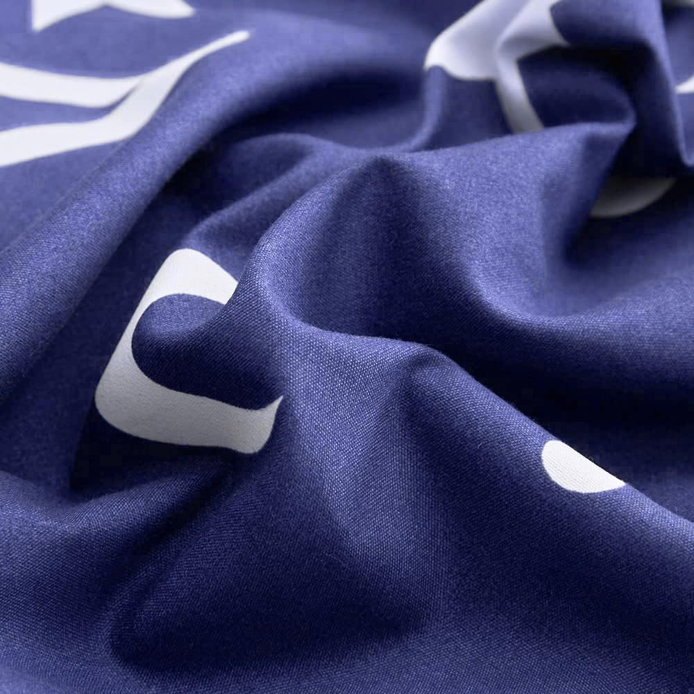 Feelyou Galaxy Glow in The Dark Duvet Cover Set