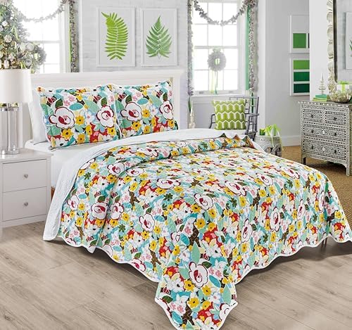 Grand Linen 3-Piece King Size Quilt Set 1