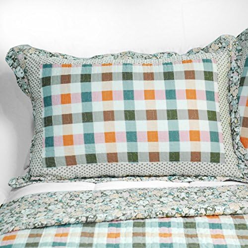 Blancho Bedding Nice Jane 3PC Cotton Quilt Set 1