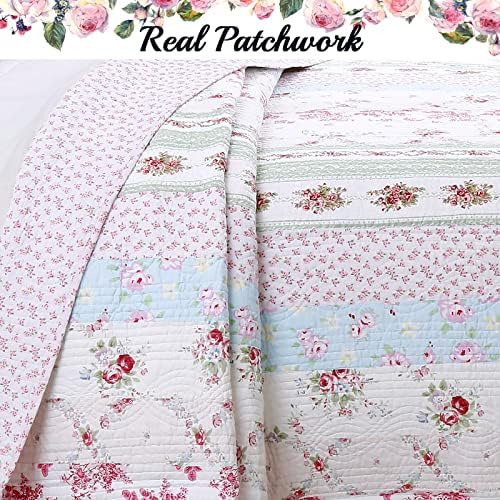 Cozy Line 100 Cotton Reversible Quilt Bedding Set