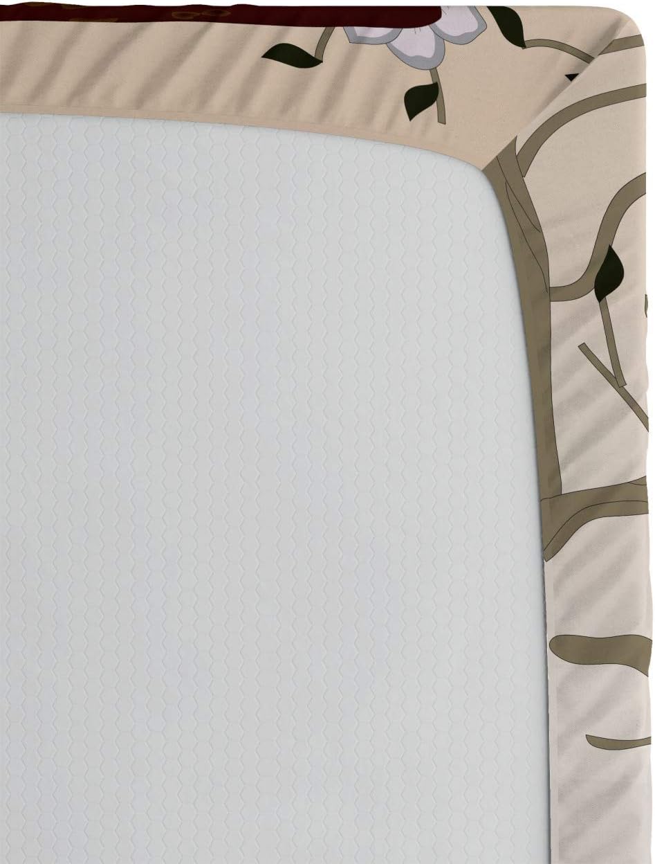 Ambesonne Microfiber Sheet Set Pale Green Multicolor