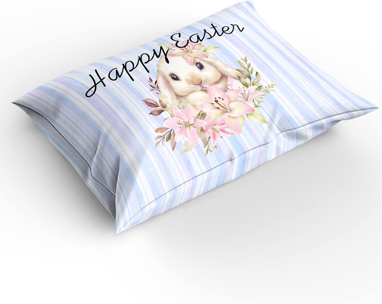 OComster California King Duvet Cover Set with Bunny Pattern