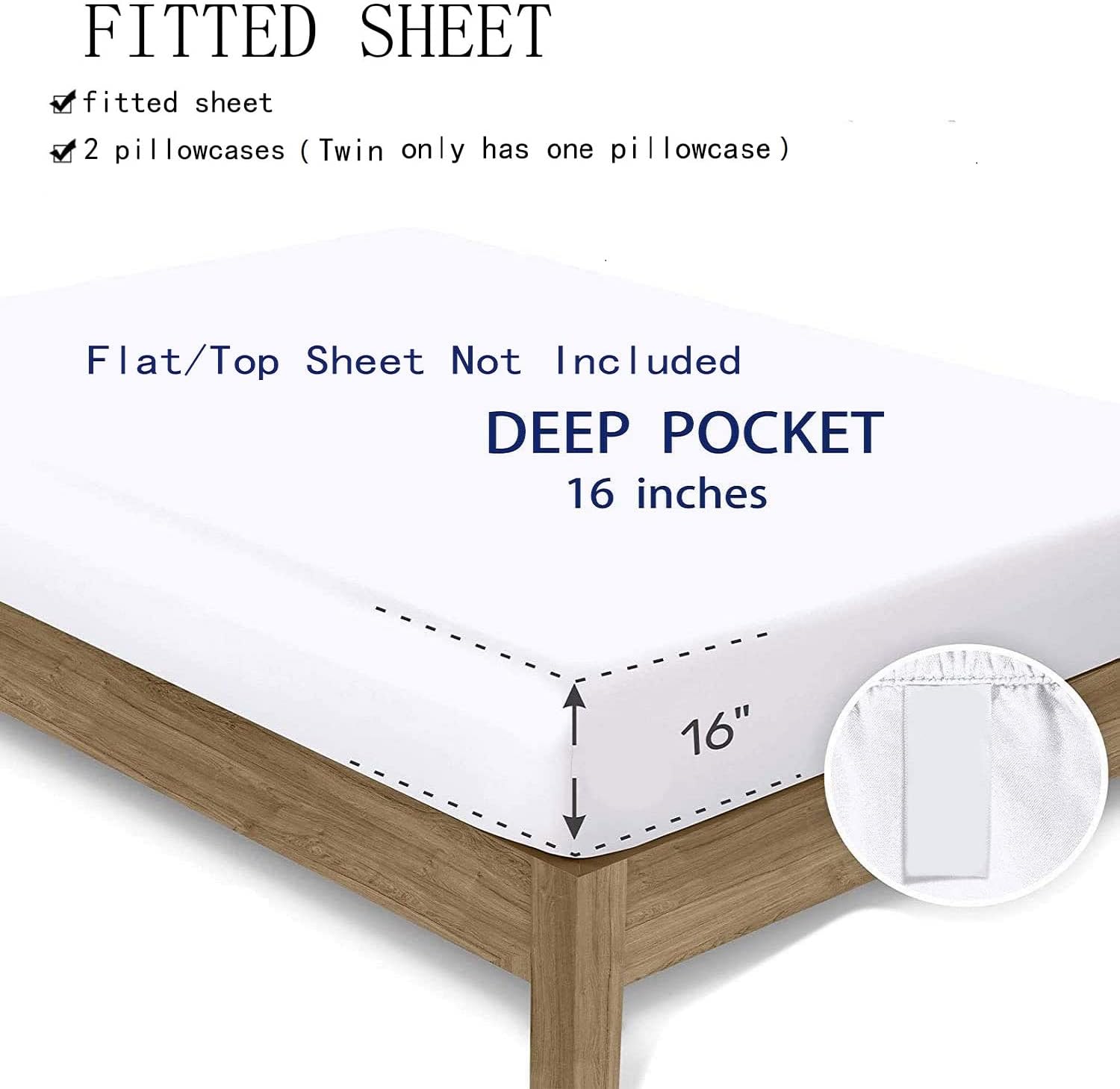 Erosebridal Bohemian Paisley Fitted Sheet Twin Size