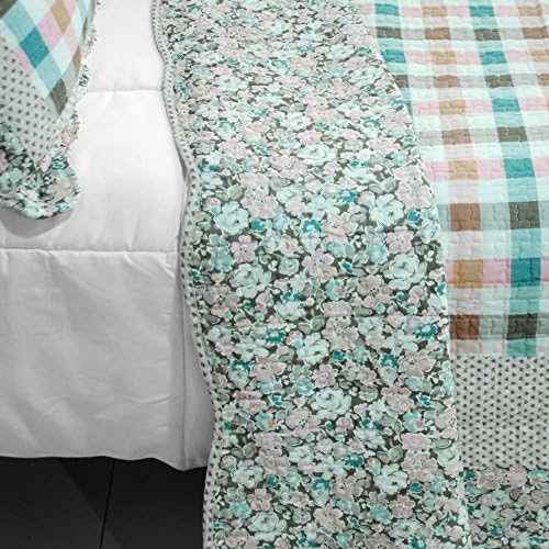 Blancho Bedding Nice Jane 3PC Cotton Quilt Set 1