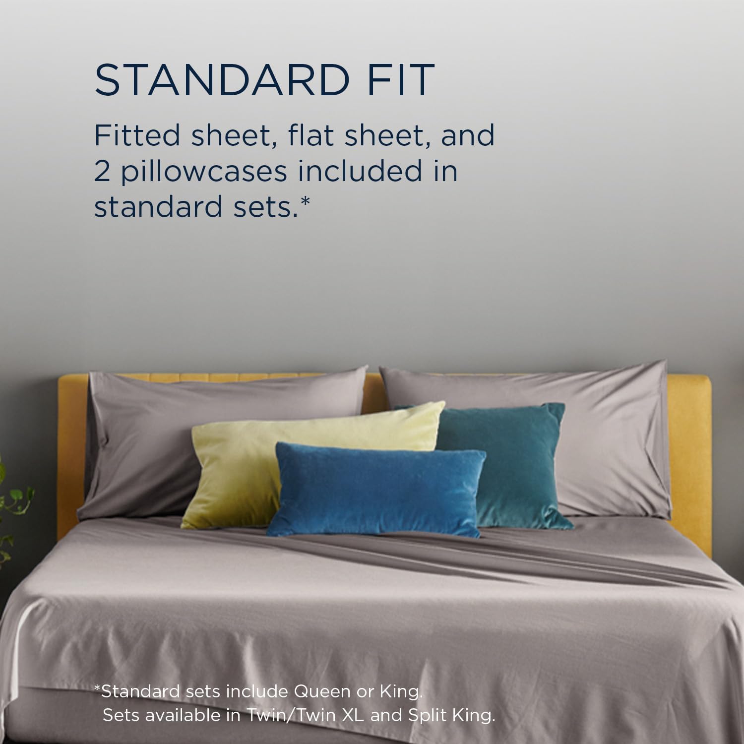 Tempur-Pedic ProAir Sheet Set Cool Gray Cal King