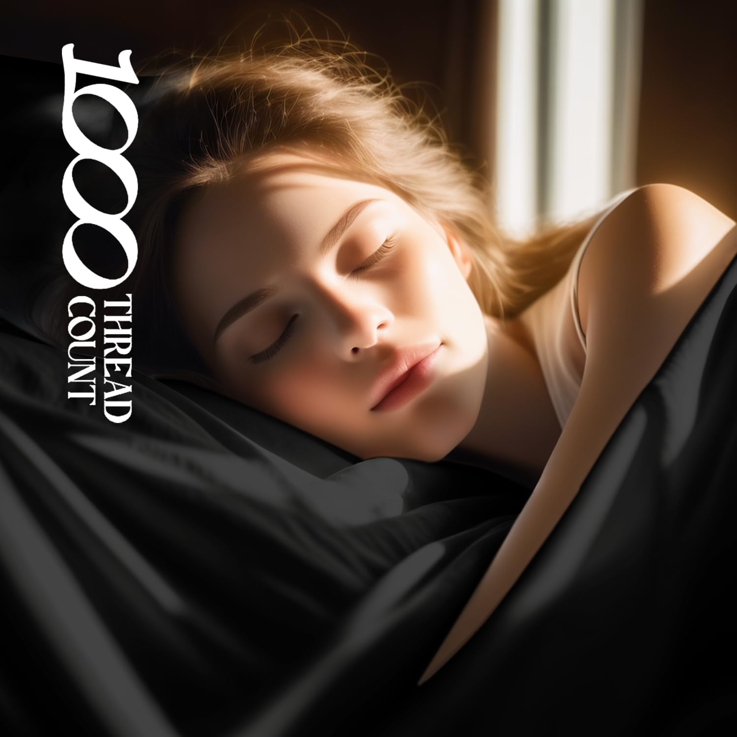 1000 Thread Count Egyptian Cotton King Size Sheets Set