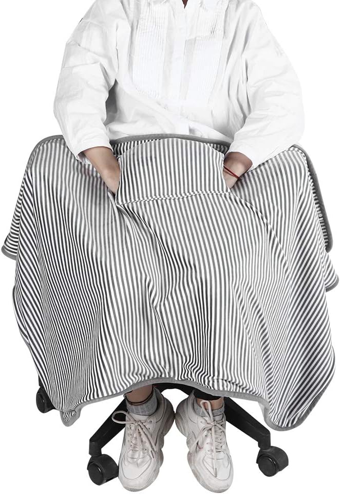MINGZHE Heating Throw Blanket USB Dark Gray