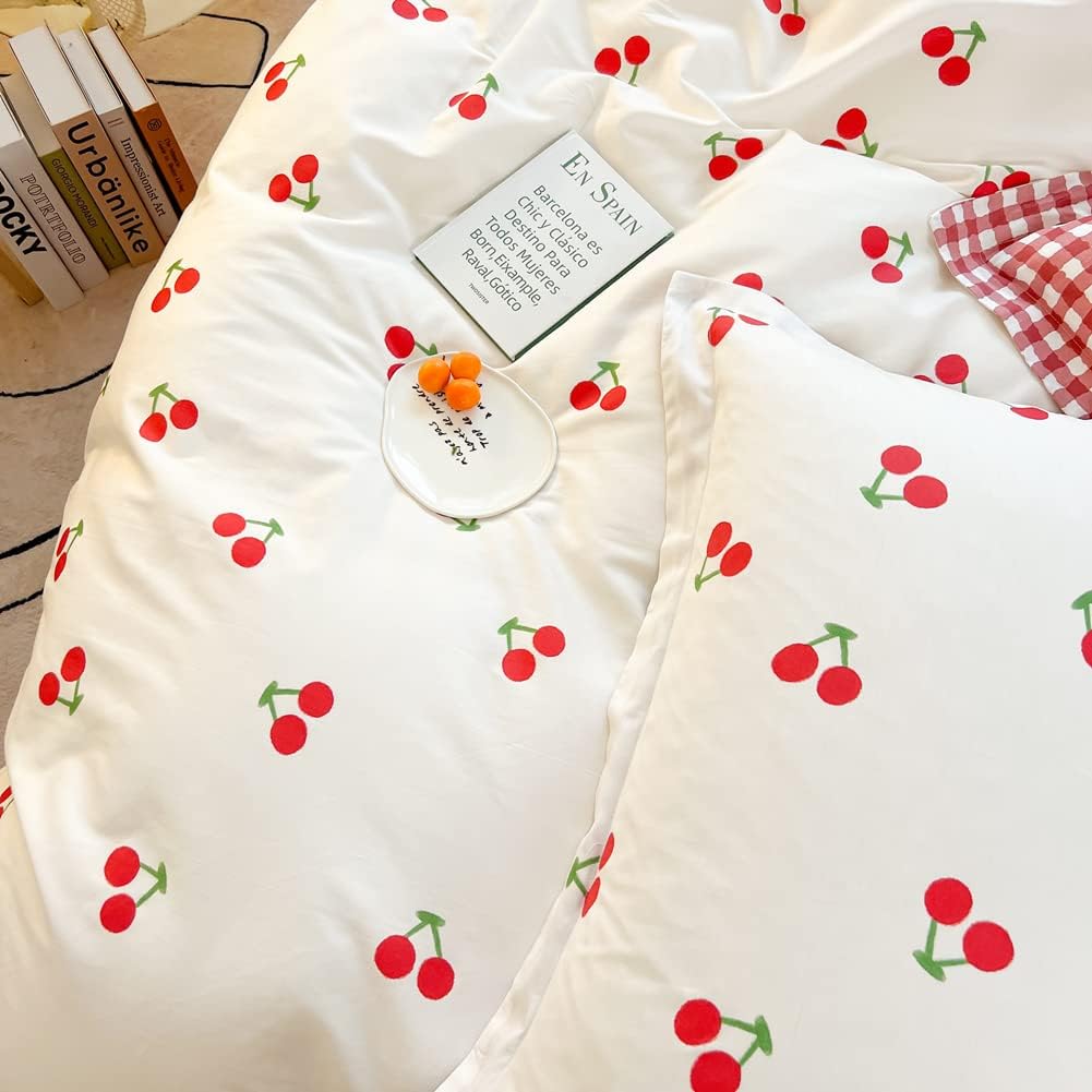 BlueBlue Cherry Kids Duvet Cover Set Twin 1