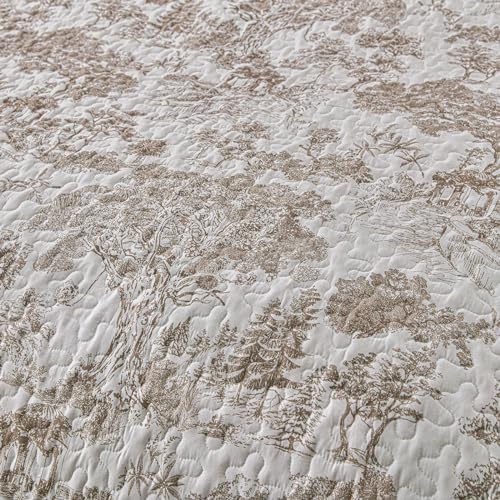 WONGS BEDDING Botanical Quilt Set California King