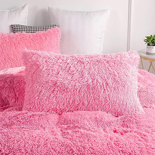 Chovy Faux Fur Plush Comforter Set Twin Full