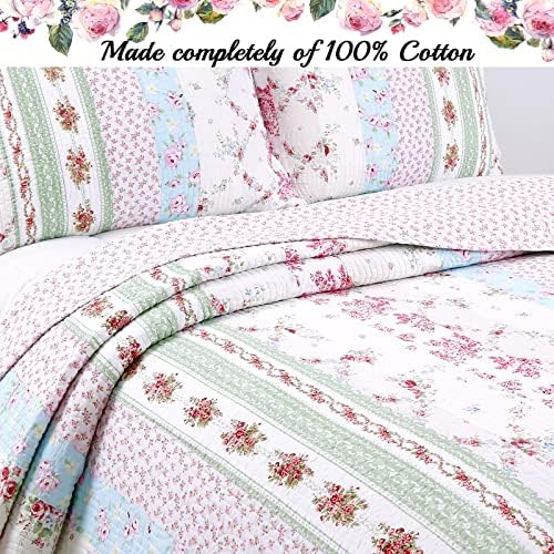 Cozy Line 100 Cotton Reversible Quilt Bedding Set