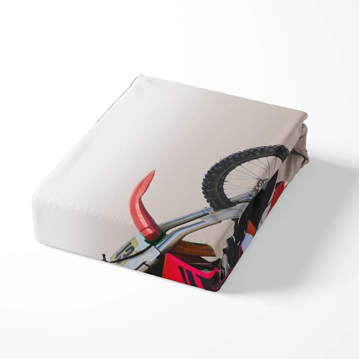 Feelyou 3D Dirt Bike Sheet Set for Kids Boys