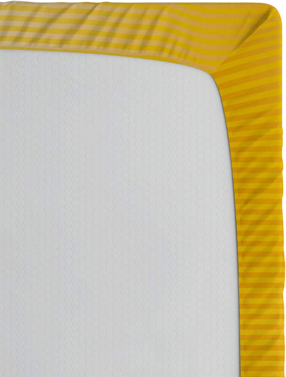Ambesonne Marigold Pink California King Sheet Set