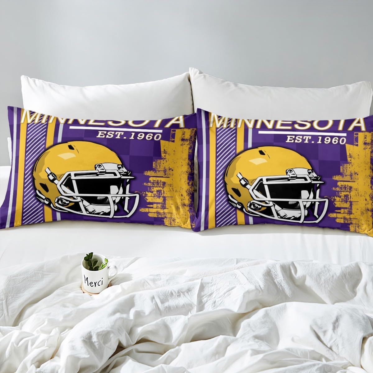 Erosebridal Boys Football Bed Sheet Set