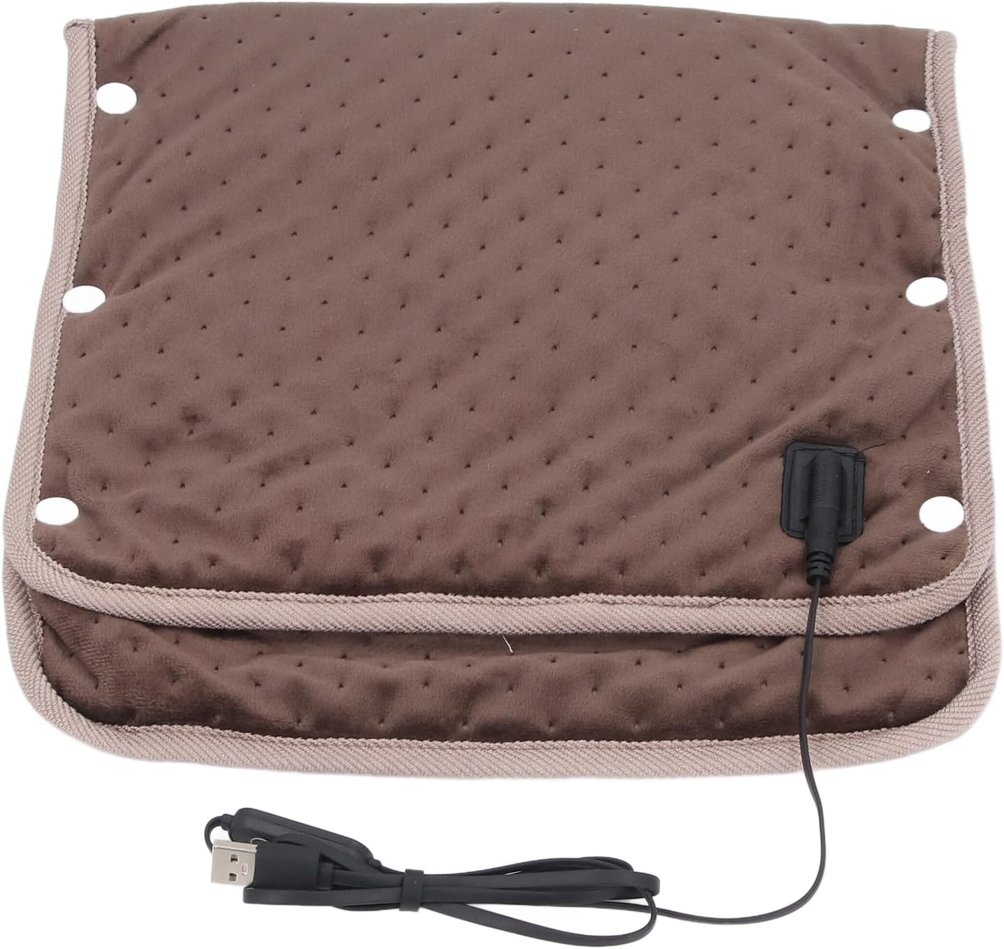 HURRISE USB Heated Blanket with 3 Temperature Settings