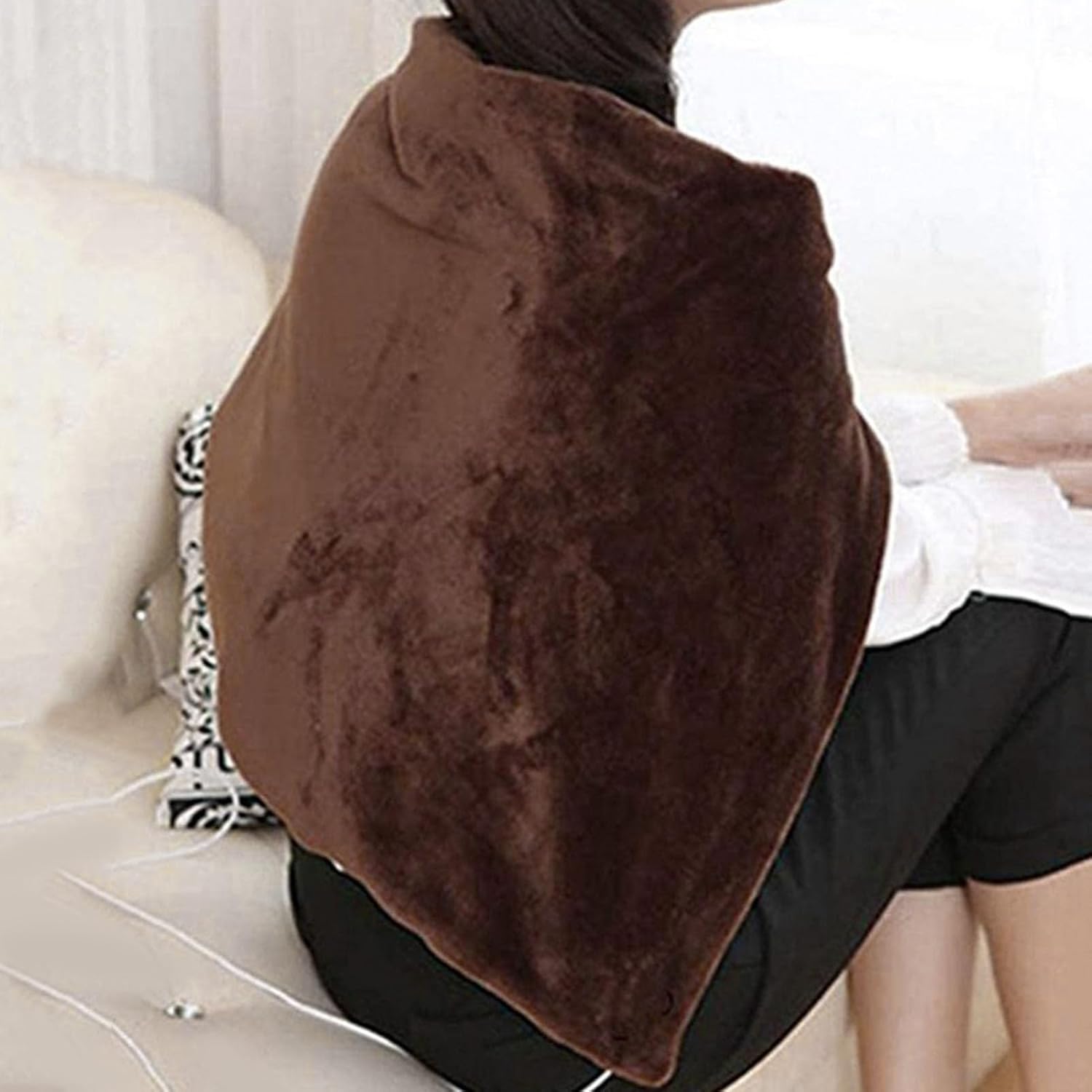 USB Heated Blanket with 3 Heat Levels for Winter Comfort