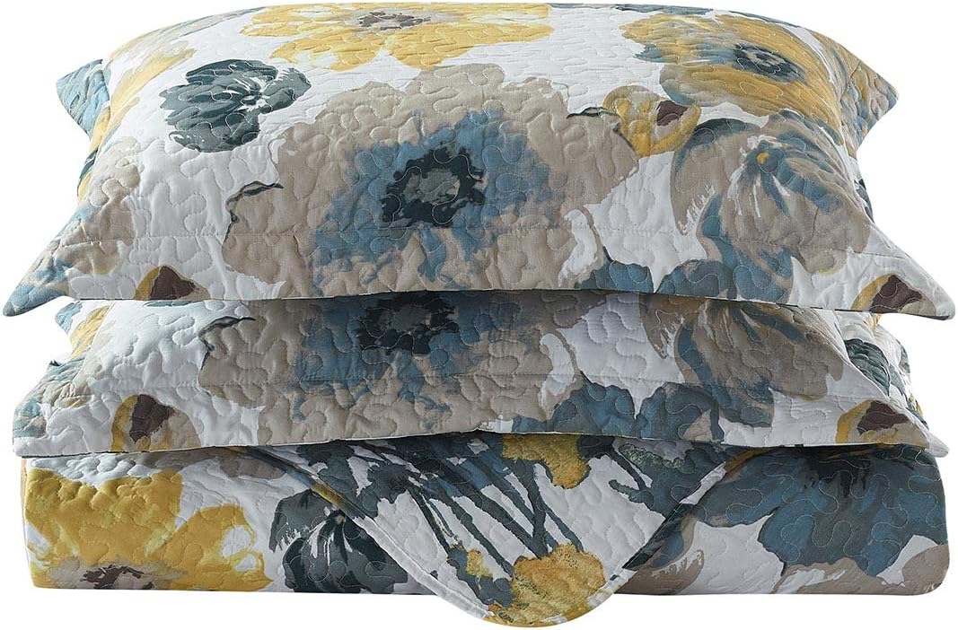 Royal Tradition Leahanna Reversible 3PC Quilt Set 1