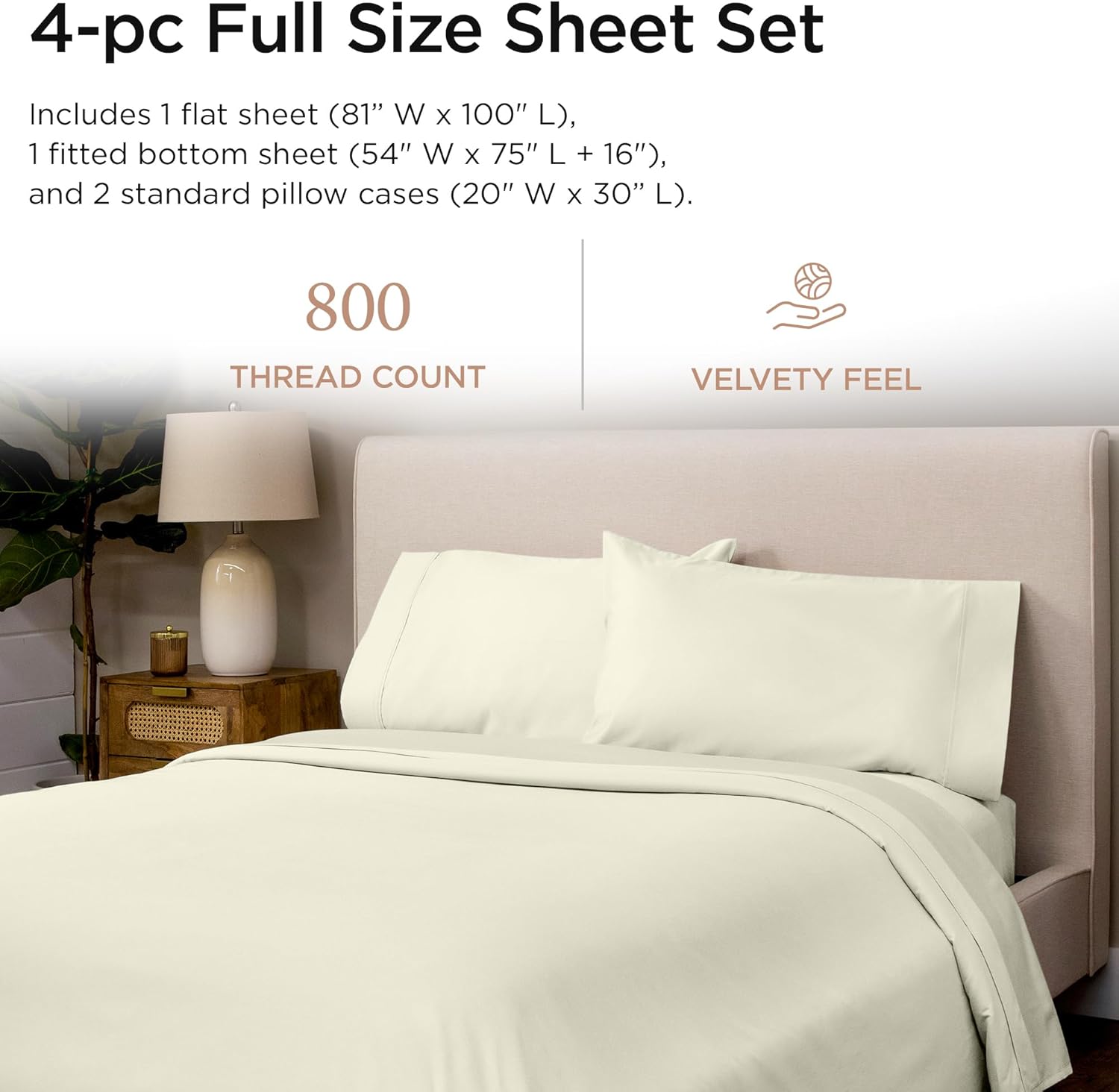 Threadmill Luxury 800 Thread Count Cotton Sheet Set