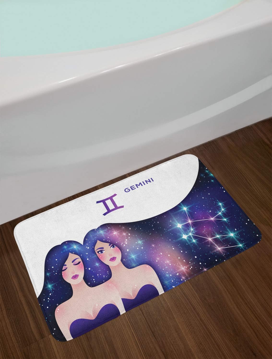 Ambesonne Celestial Bath Mat 302 x 20 Plush