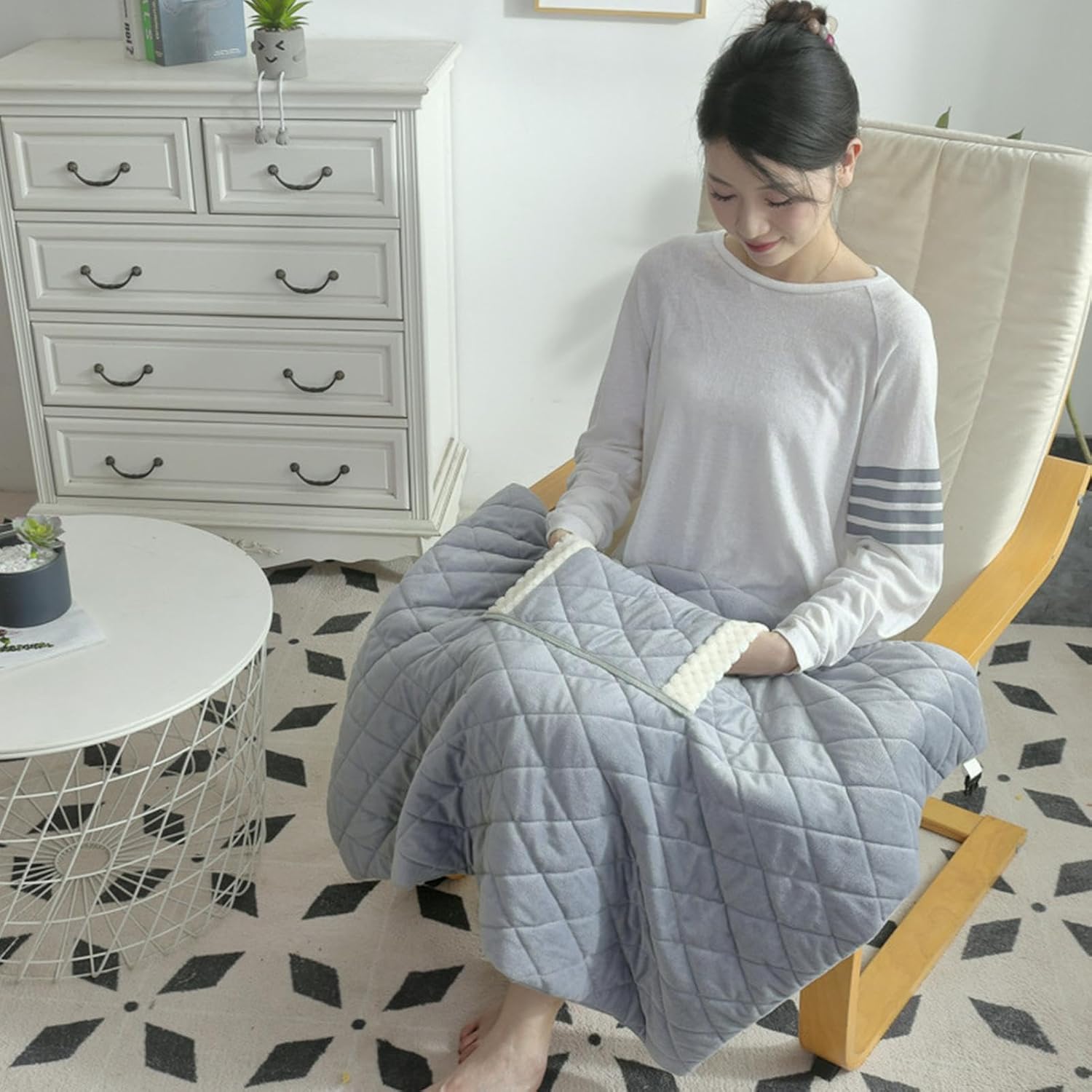 Libaroud USB Heated Blanket for Women