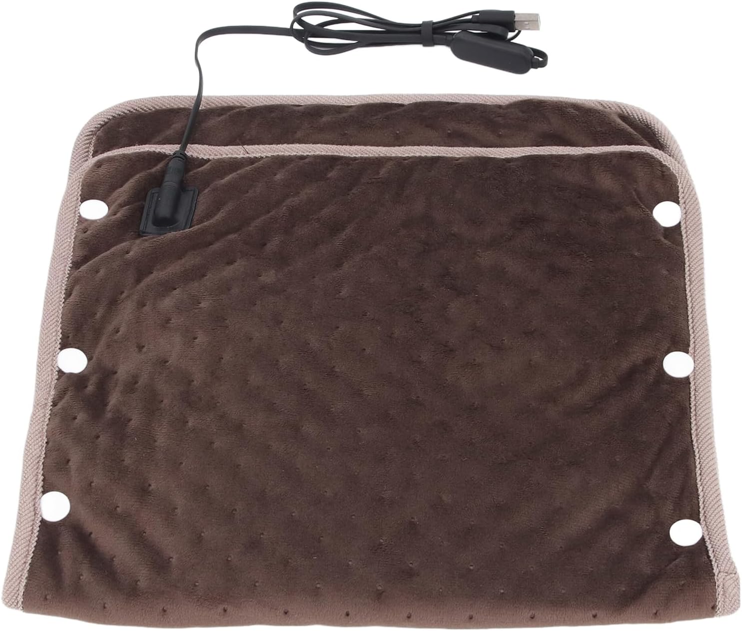 Haofy USB Heated Throw Blanket 3 Temperature Levels