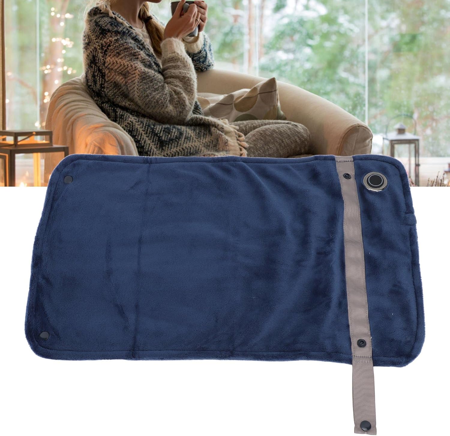 USB Heated Blanket - Soft Portable Temperature Controlled