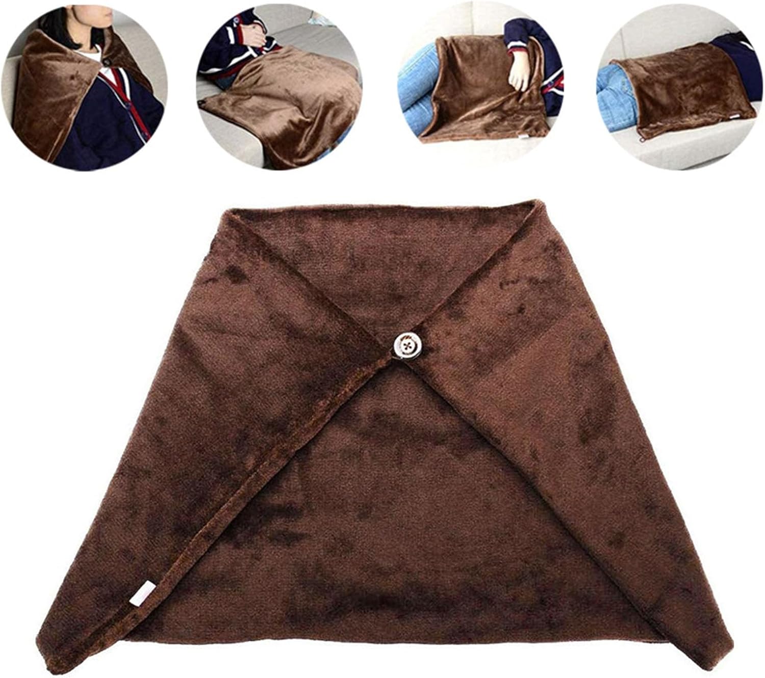 USB Heated Blanket with 3 Heat Levels for Winter Comfort