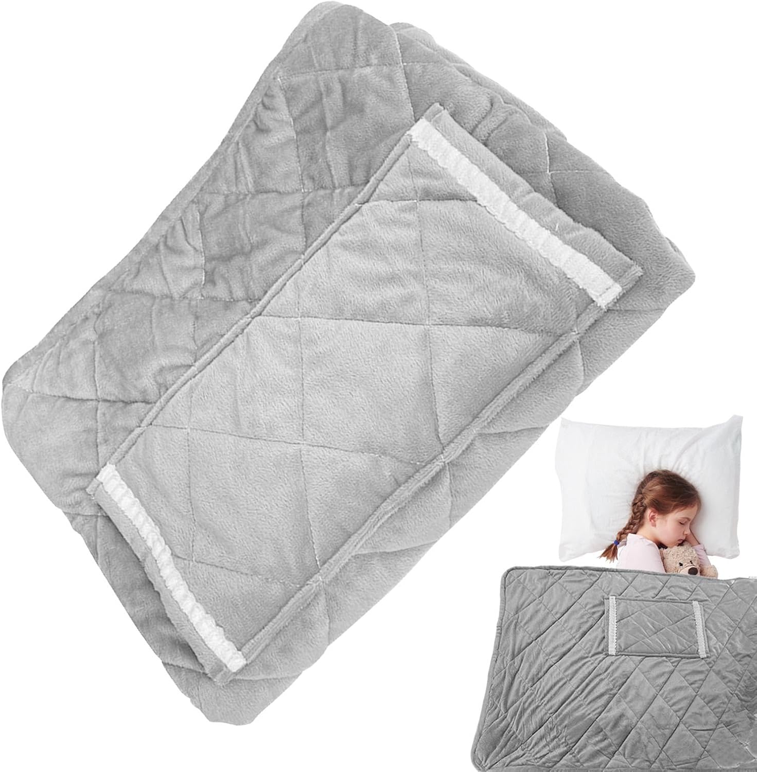 Portable USB Heated Blanket - Rechargeable Washable and Comfortable