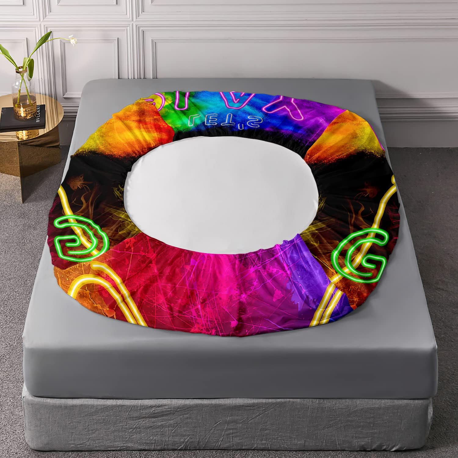 AILONEN Gamer Fitted Sheet Set Twin XL for Kids